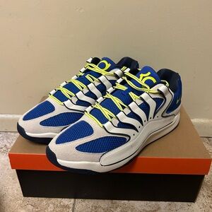 NEW Nike KD 18 Smart City Basketball Sneaker Royal/Yellow Mens 14